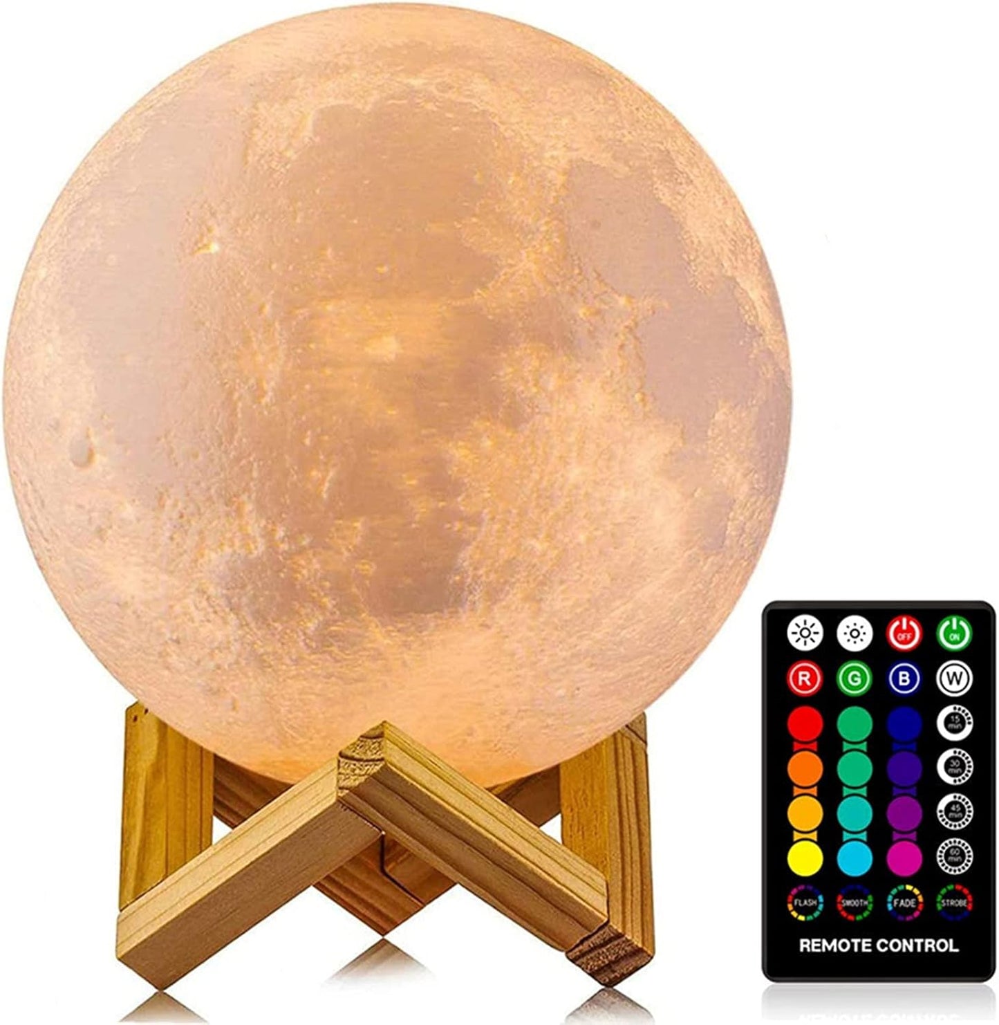 Moon Lamp- 16 Colors LED 