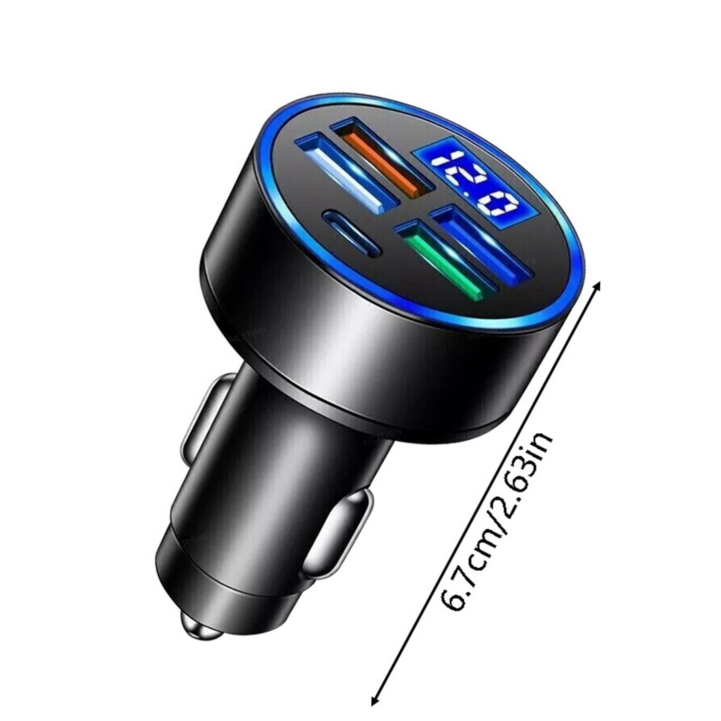 5-Port Universal SpeedCharge Car Adapter