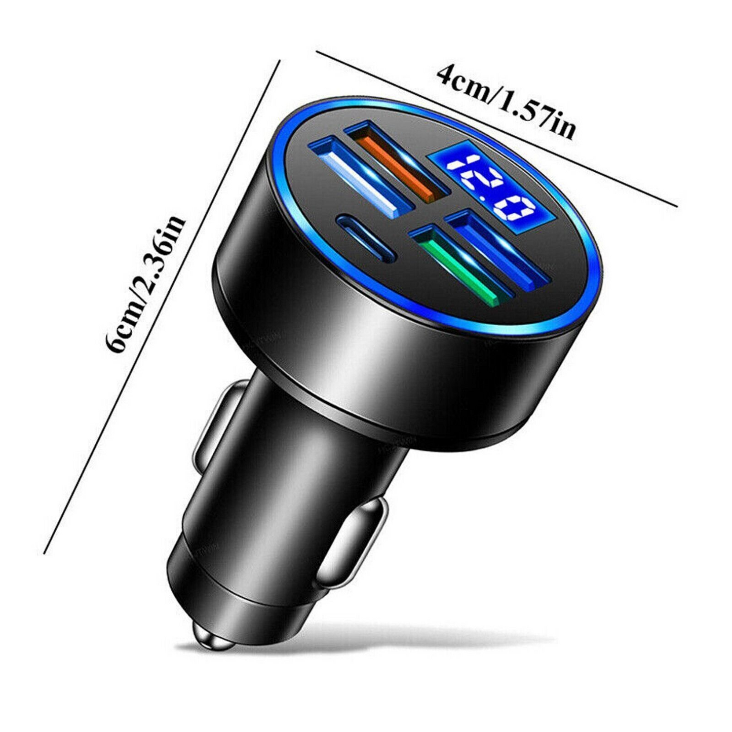 5-Port Universal SpeedCharge Car Adapter
